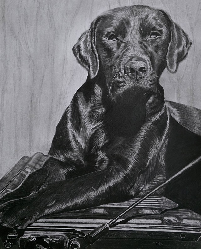 Graphite Portrait Example